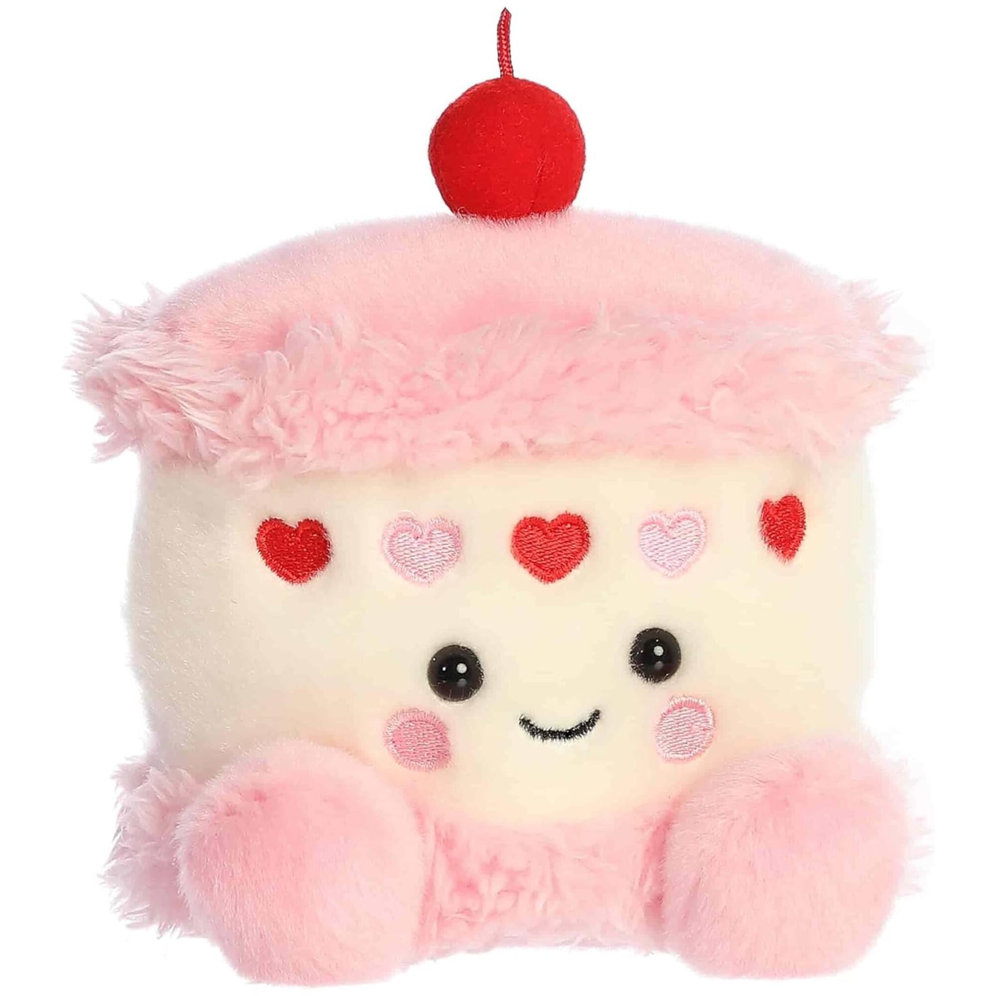 Alt View 1. Aurora - Aurora Adorable Palm Pals Jubi Heart Cake Stuffed Animal - Assorted Pre-Pack.