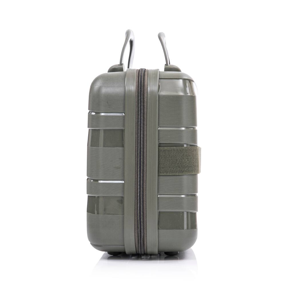 Alt View 10. Ropilly - Ropilly 4 Piece Luggage Set Hardside Spinner Luggage with Cosmetic Case Green - Green.