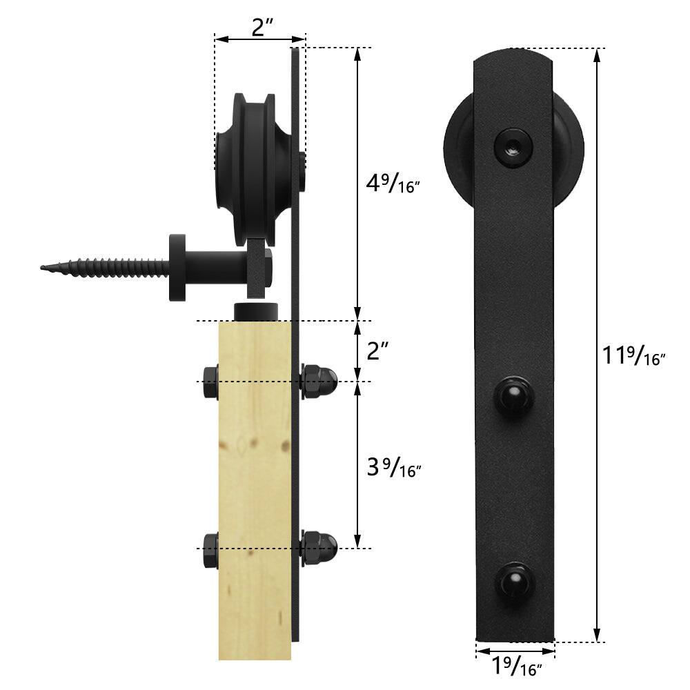 2" 49/16" 2" 119/16" 39/16" 19/16"