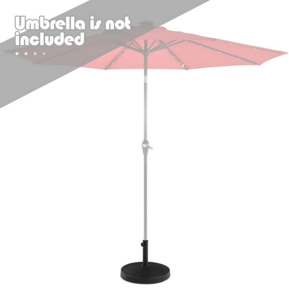 Umbrella is not included