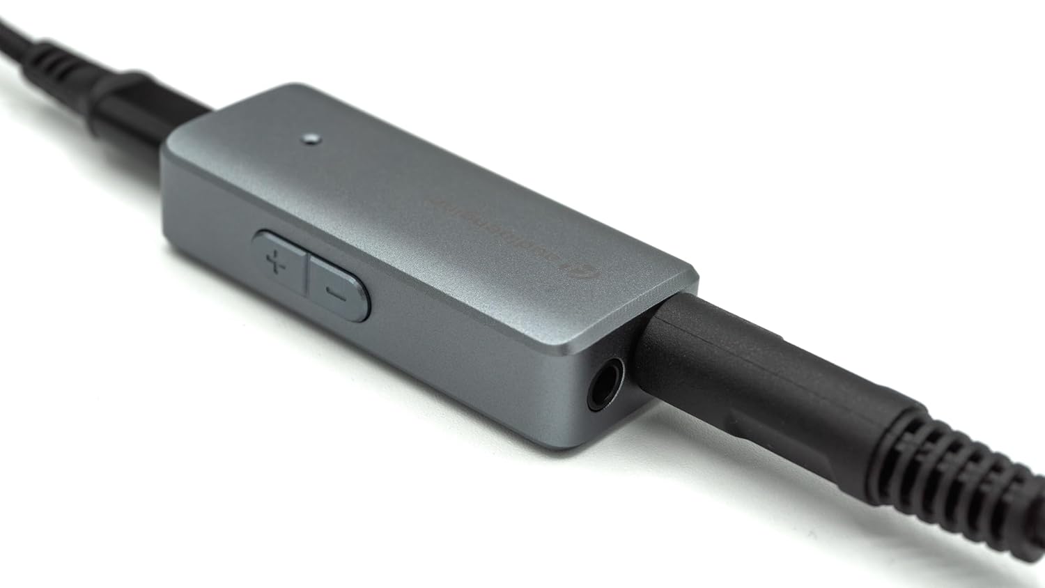 Alt View 4. Audioengine - HXL Portable Balanced Headphone Amplifier and HiFi DAC - Anodized Grey.