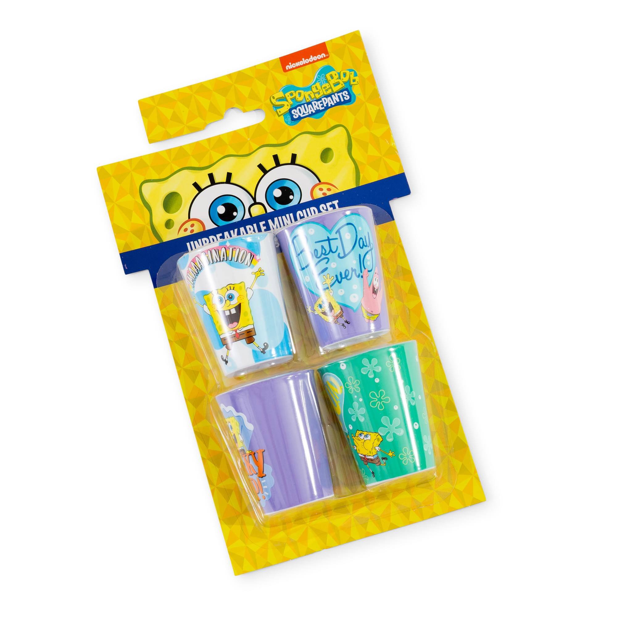 Nickelodeon SpongeBob SquarePants  
Underbreakable Mini Cup Set  
SpongeBob SquarePants  
Best Day Ever!