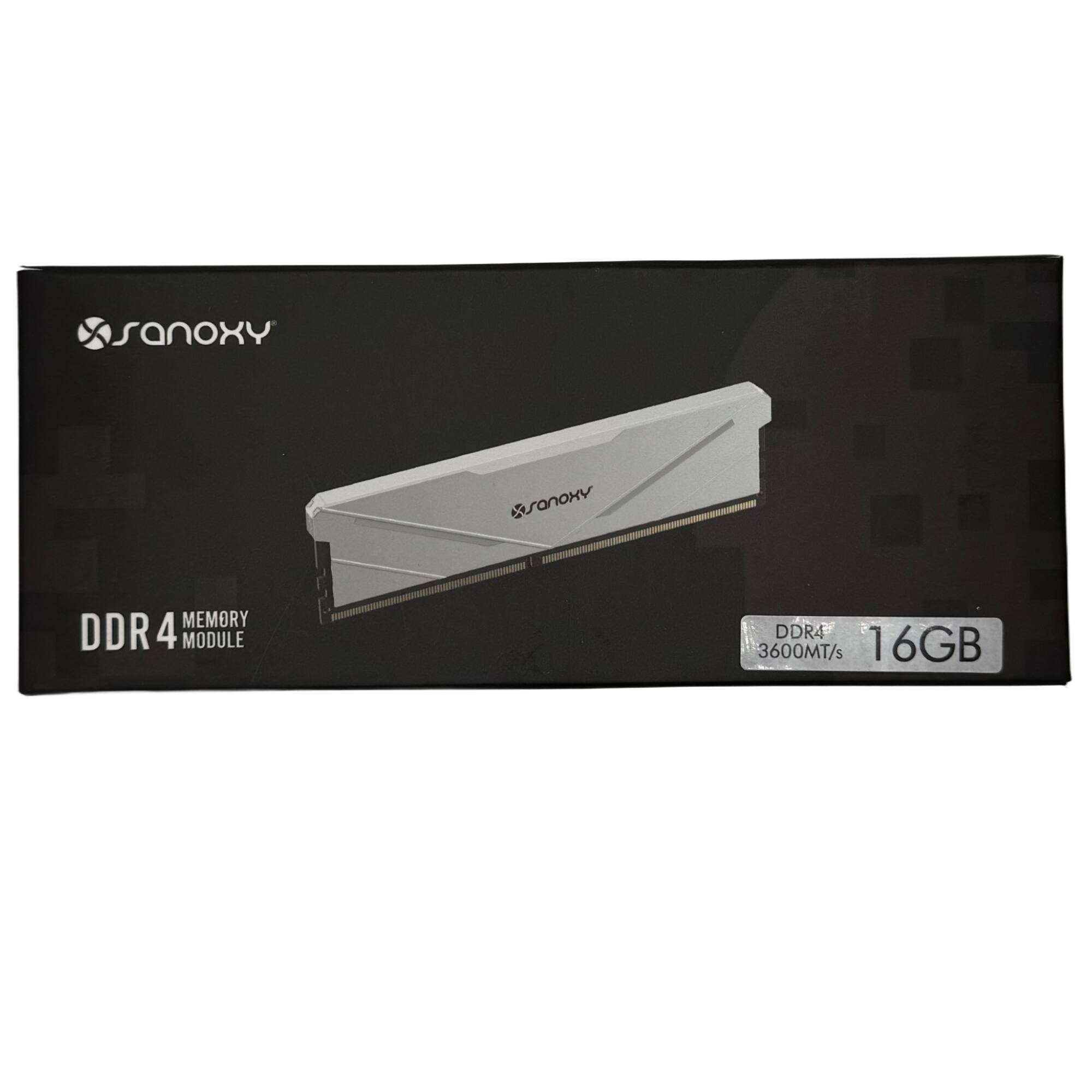 Sanxy DDR4 Memory Module  
DDR4 3600MT/s 16GB