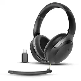 avantalk - Aria Pro 3 - Bluetooth Wireless Headphones with Mic for Work - 20ms Low Latency, Dual Connection (PC + Phone)