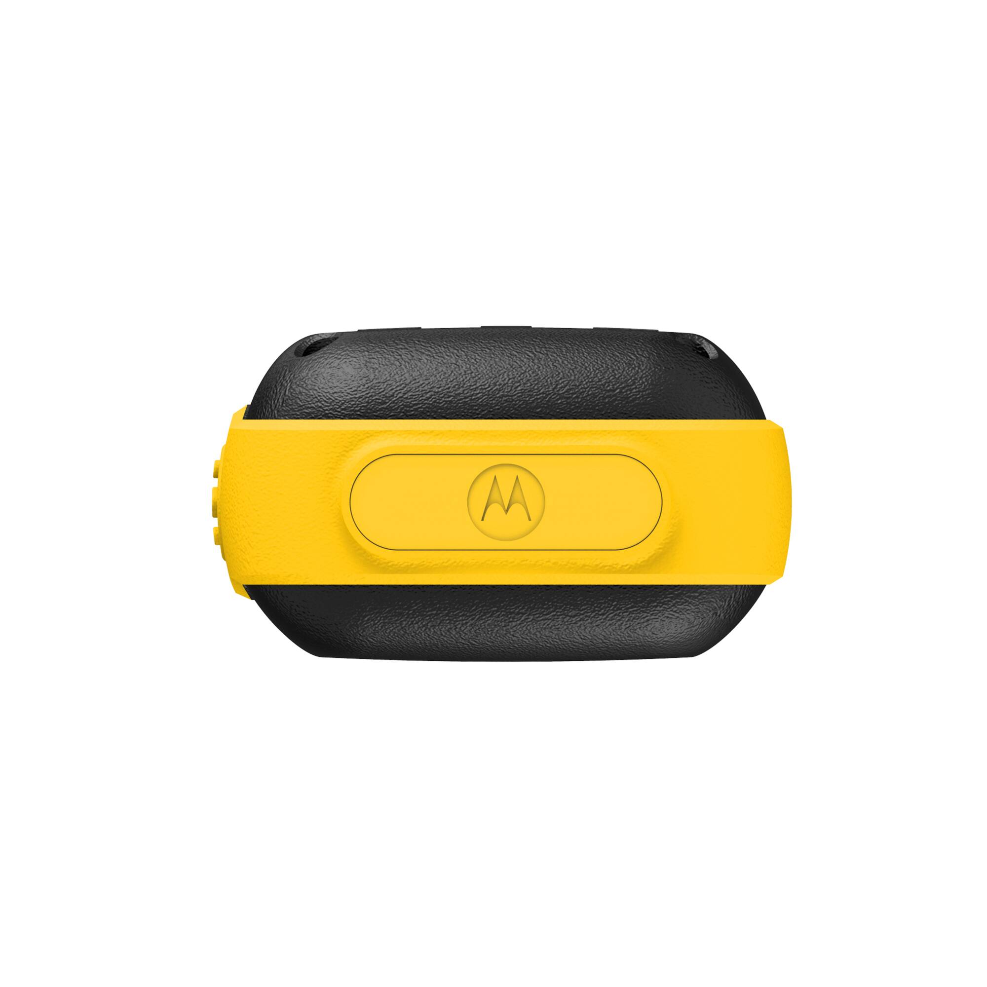 Alt View 2. Motorola - Motorola Solutions T470 Two-Way Radio Black W/Yellow Rechargeable Two Pack - Black / Yellow.
