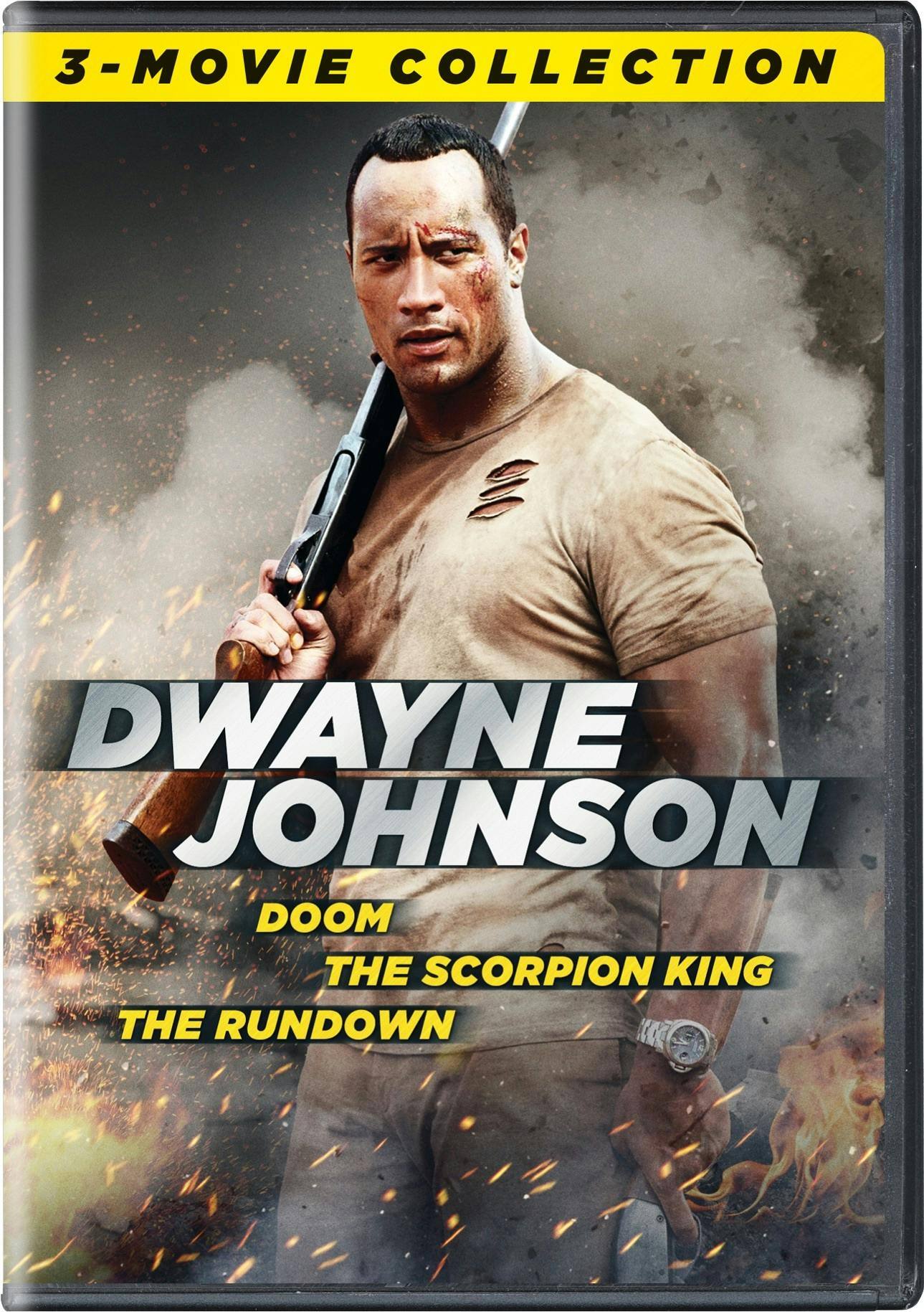 Front. Doom/The Scorpion King/The Rundown (DVD Triple Feature) [DVD].