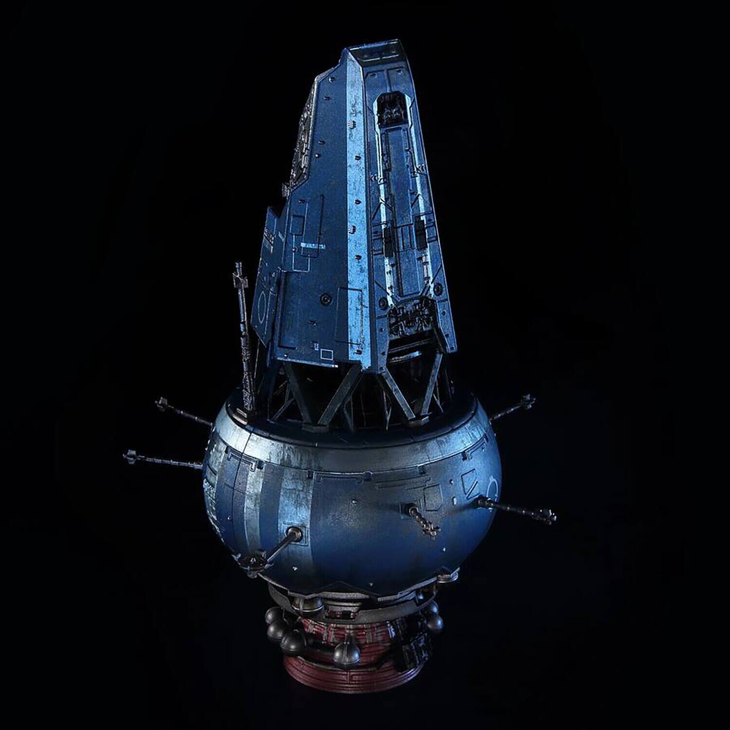 Alt View 3. PopMarket - The Expanse - Epstein Yacht Die-Cast 8.5" Ship   - COLLECTIBLES - Multicolor.
