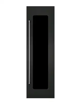 Front. Viking - 24"W. Integrated Wine Cooler Door Panel for Viking Model FDWCIC7240R - Antique Bronze Right Hinge - Antique Bronze.