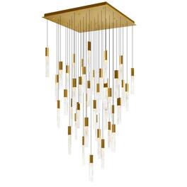 CWI Lighting - Greta Integrated LED Chandelier - Brass