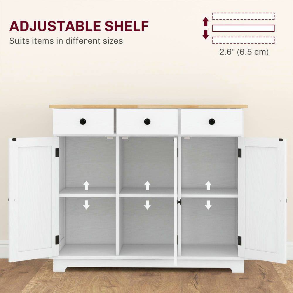 ADJUSTABLE SHELF  
Suits items in different sizes  

2.6" (6.5 cm)