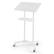 Alt View 19. Costway - Mobile Laptop Desk with Storage Tray - White.