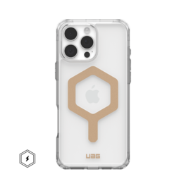 UAG - Plyo Series Case with Magsafe for Apple iPhone 16 Pro Max - Ice/Gold