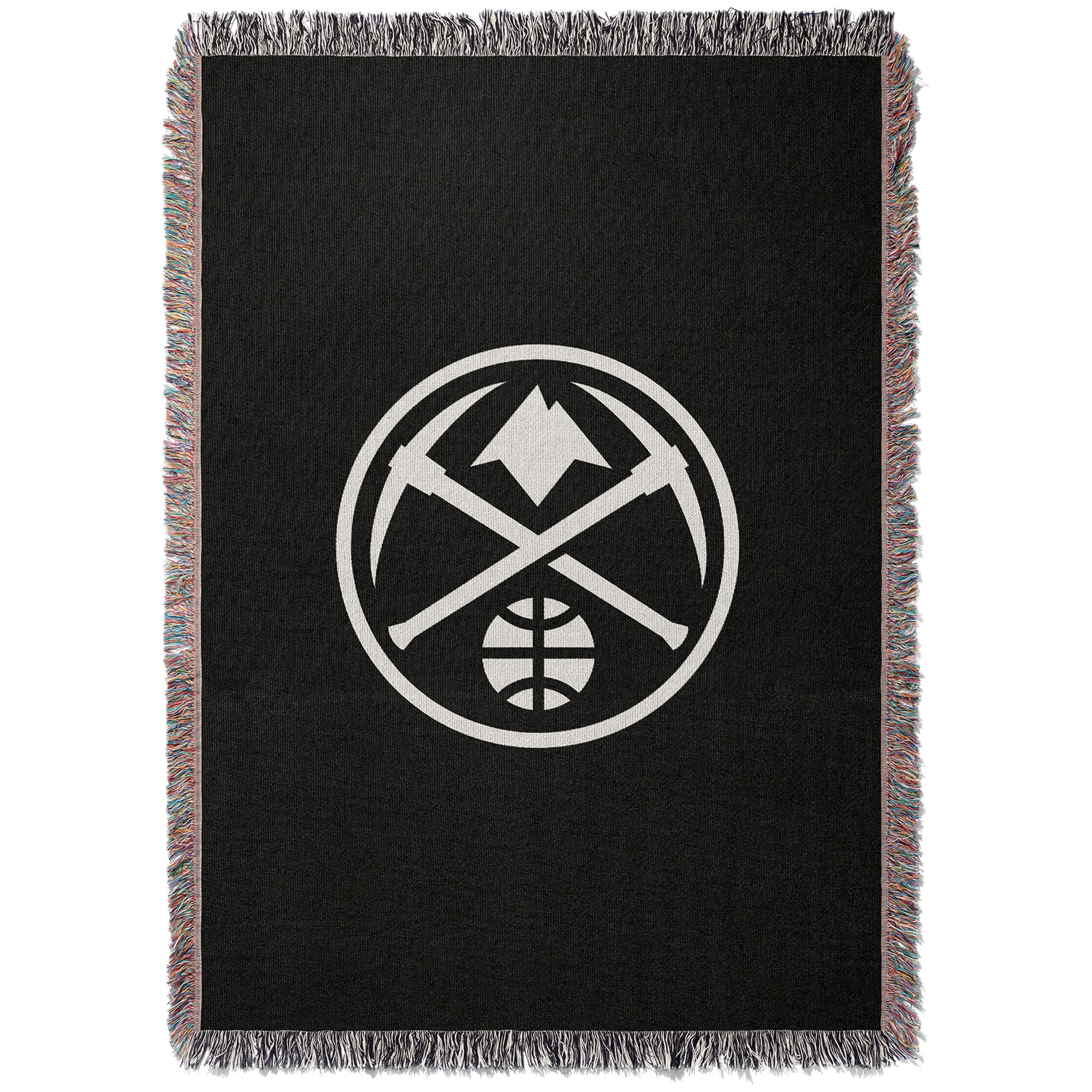 Chad & Jake - Denver Nuggets Woven Blanket - Black