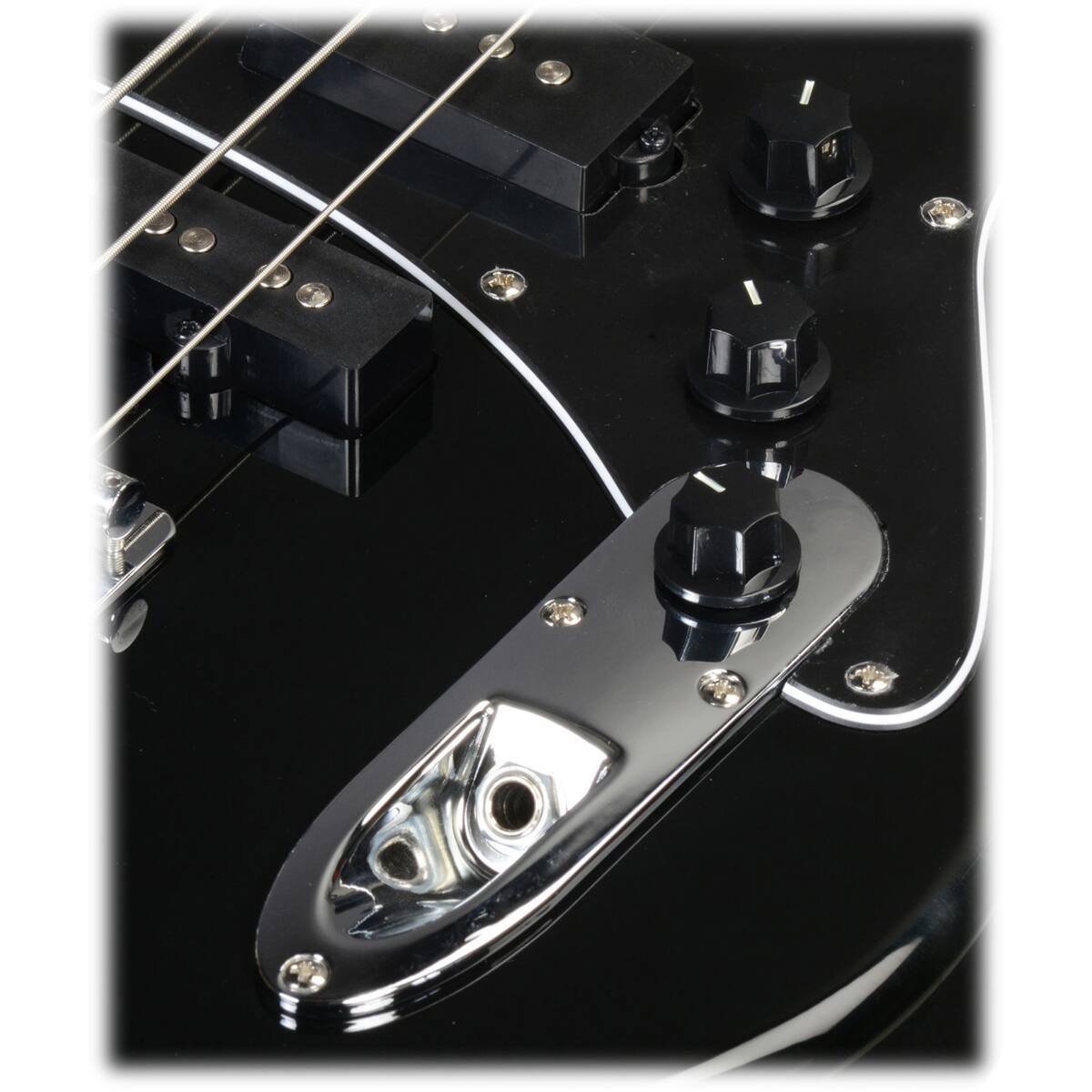 Alt View 4. Ibanez - Ibanez Talman Series TMB30 Electric Bass Guitar, Rosewood Fretboard, Black.