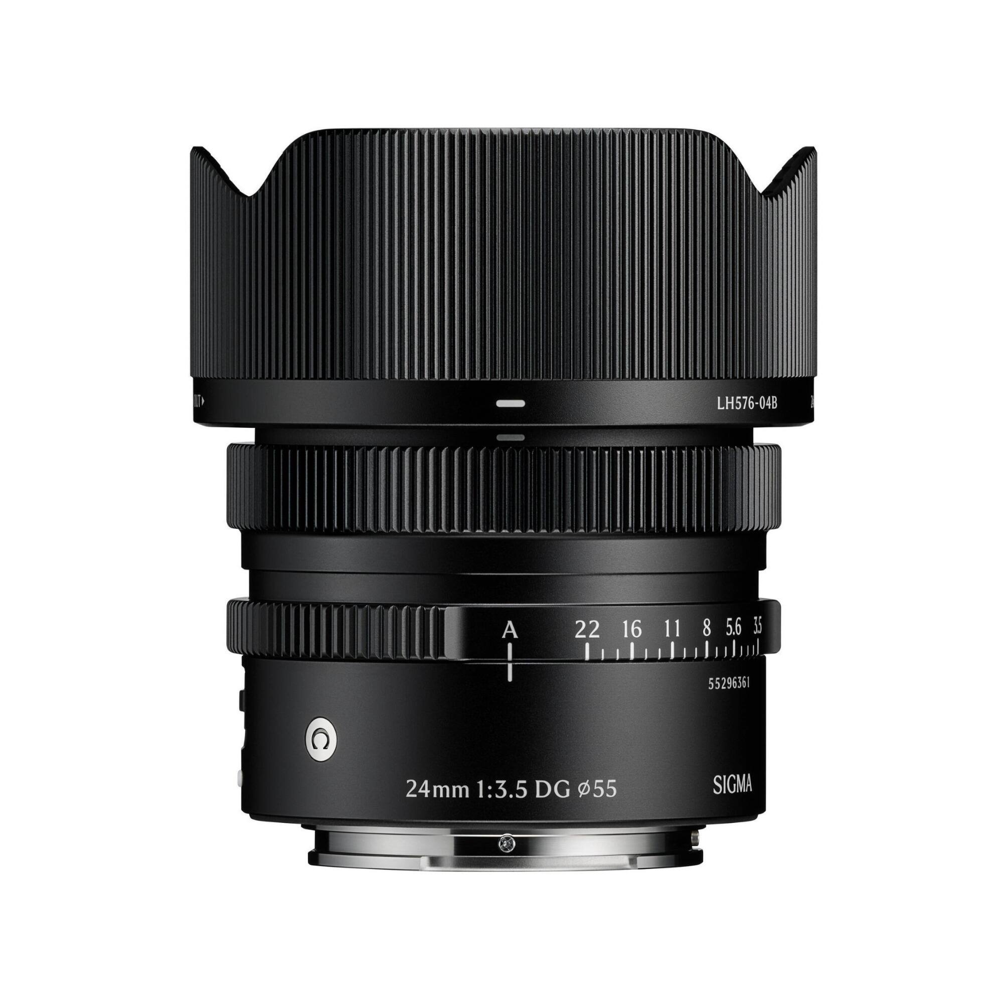 LH576-048 A I 22 I 16 11 8 5.6 35 55296361 C 24mm 1:3.5 DG 55 SIGMA