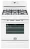 Frigidaire - Gallery 5.0 Cu. Ft. Self-Cleaning Freestanding Gas Convection Range - White-Front_Standard