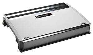 MB Quart - Nautic Series Class AB Bridgeable Multichannel Amplifier with Variable Crossovers - Silver - Front_Standard