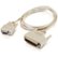 Front Standard. C2G - Serial Cable - Beige.