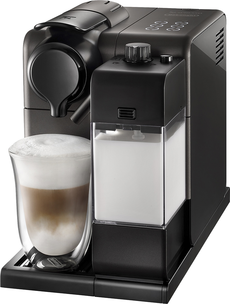 Lattissima One Black, One Touch Milk & Coffee Machine