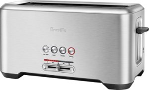 Breville - the 'A Bit More 4-Slice Long-Slot Toaster - Stainless Steel - Angle_Zoom