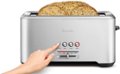 Alt View Zoom 12. Breville - the 'A Bit More 4-Slice Long-Slot Toaster - Stainless Steel.