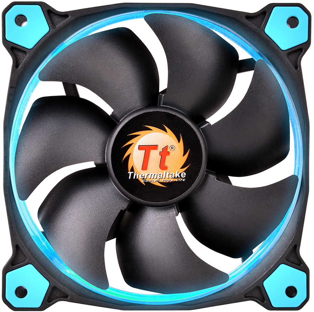 Thermaltake 12 LED 120mm Radiator Cooling Fan Blue CL-F038-PL12BU-A - Best Buy