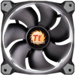Front Zoom. Thermaltake - Riing 12 LED 120mm Radiator Cooling Fan - White.