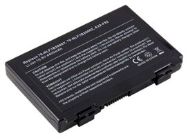 DENAQ - Lithium-Ion Battery for Select ASUS Laptops - Front_Zoom