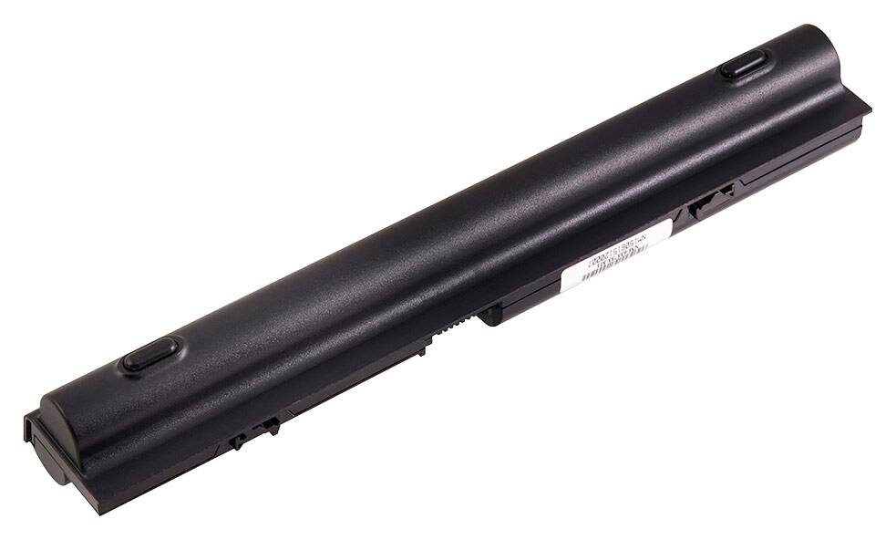 Front. DENAQ - Lithium-Ion Battery for Select HP Laptops - Black.