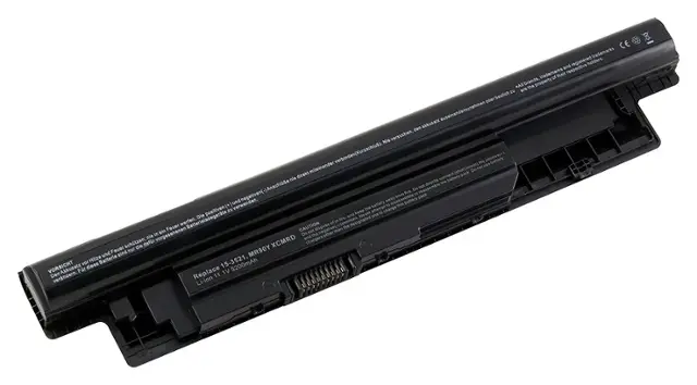 Front. DENAQ - Lithium-Ion Battery for Select Dell Laptops - Black.