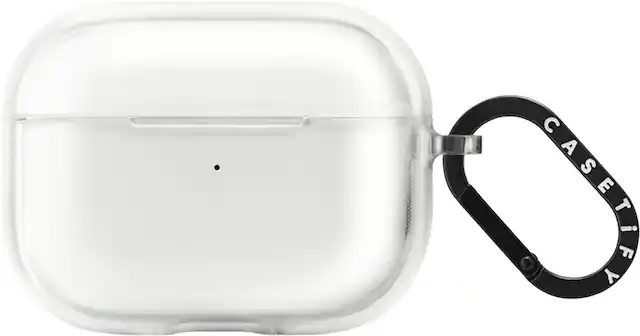 Front. CASETiFY - CASETiFY Impact Airpods Case for Airpods Pro 2/1 - Frost.