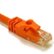 Alt View Standard 20. C2G - Cat6 Patch Cable - Orange.