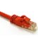 Alt View Standard 20. C2G - Cat6 Snagless Crossover Cable - Red.