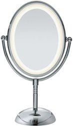 Conair - Reflections Collection LED-Lighted Mirror - Polished Chrome - Angle_Zoom