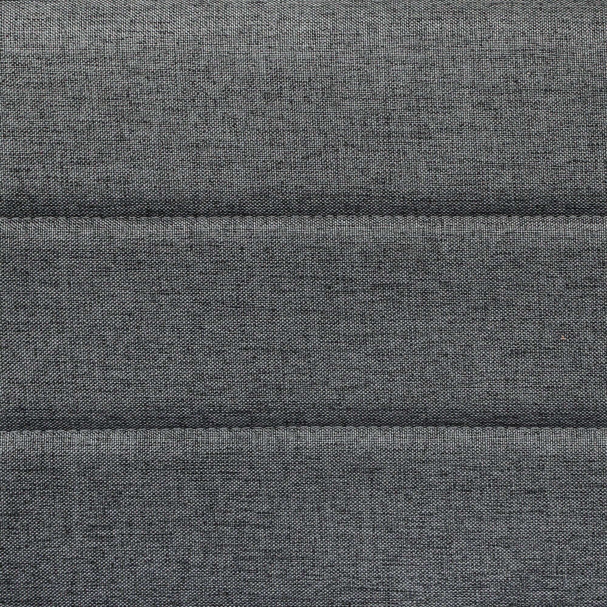 Alt View 8. Homcom - Queen Bed Frame with Storage Headboard, Upholstered Platform Bed Frame with LED Lights, Charging Station, Steel Slats - Cement Gray.