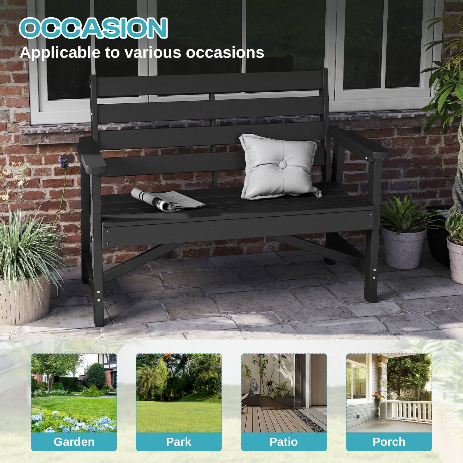 OCCASION  
Applicable to various occasions  

Garden  
Park  
Patio  
Porch