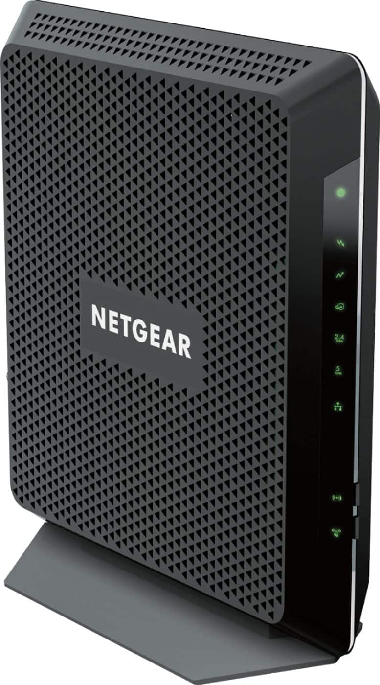 Netgear Nighthawk Dual Band Ac1900 Router With 24 X 8 Docsis 3 0 Cable Modem Black