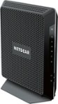 Front. NETGEAR - Nighthawk AC1900 Router with DOCSIS 3.0 Cable Modem - Black.