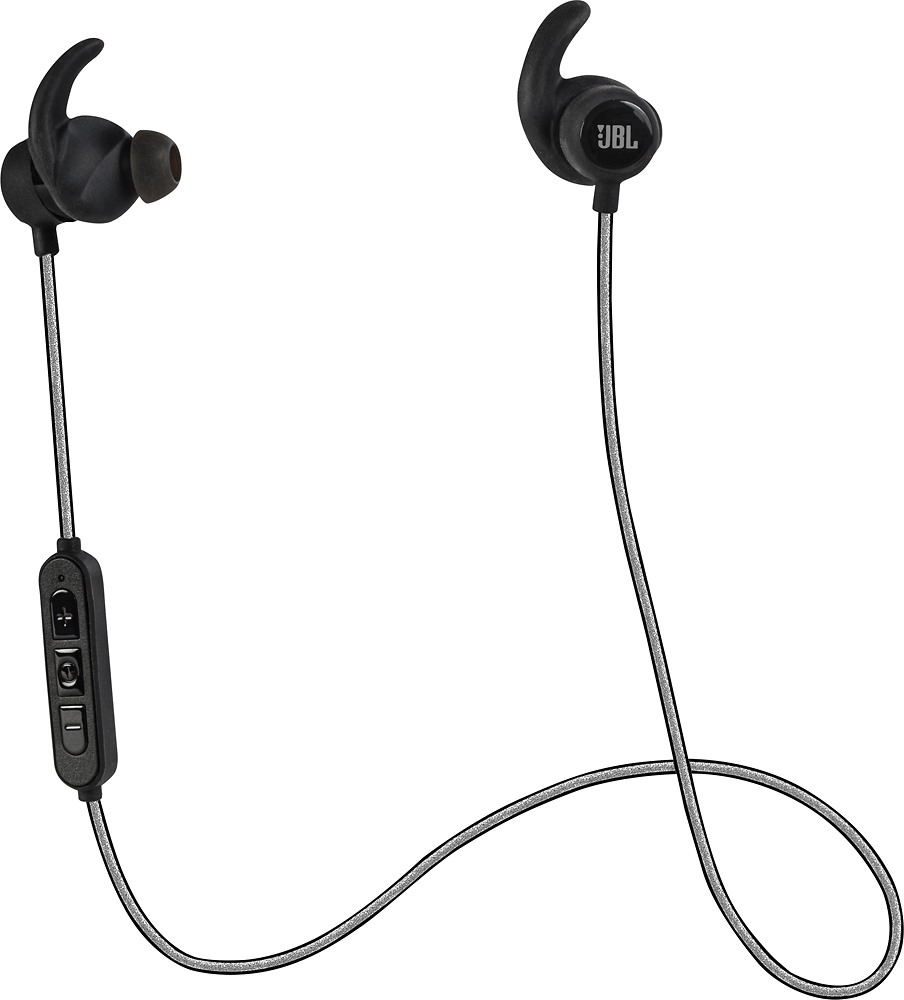 JBL Reflect Mini BT In-Ear Headphones Black JBLREFMINIBTBLK Best Buy