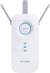 TP-Link - AC1750 Gigabit Wi-Fi Range Extender - White - Front_Zoom