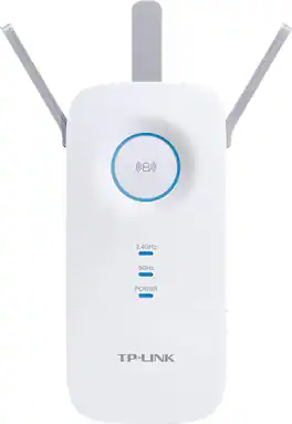 TP-Link - AC1750 Gigabit Wi-Fi Range Extender - White