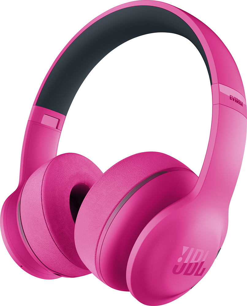 JBL EVEREST 300 On-Ear Headphones Pink - Best Buy