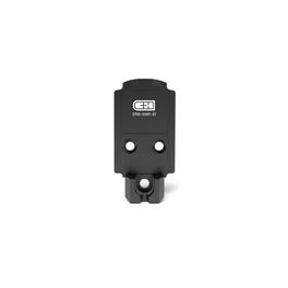 C+H - Precision Optics Adapter Plate for Staccato Duo and Holosun 509T Steel - Black