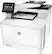 Left. HP - LaserJet Pro MFP m477fdw Wireless Color All-In-One Printer - White.