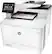 Left. HP - LaserJet Pro MFP m477fdn Color All-In-One Printer - White.