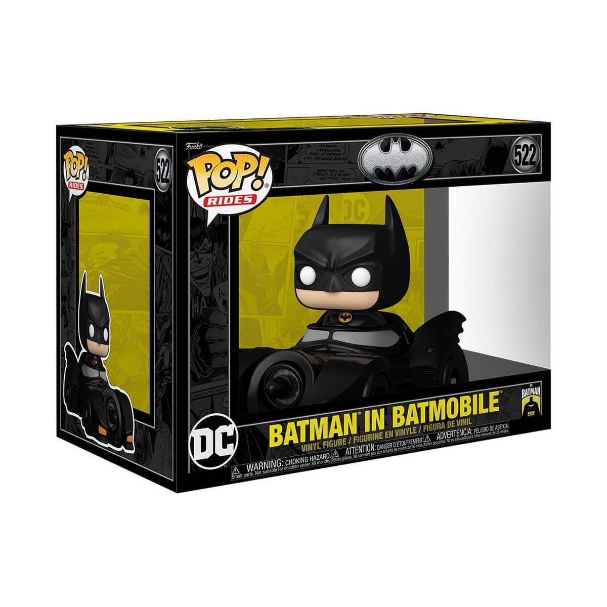Funko Pop! Batman th Anniversary - Batman in Batmobile Deluxe Ride - Multicolor