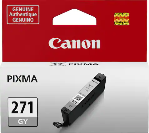 Front. Canon - 271 Standard Capacity Ink Cartridge - Gray.