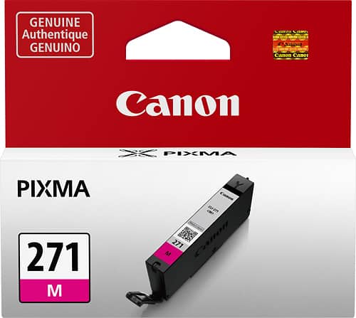 Canon - CLI-271 Ink Cartridge - Magenta - Larger Front
