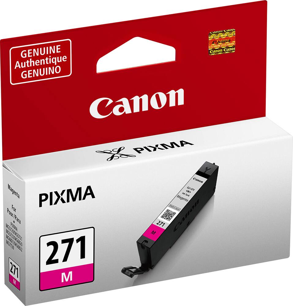 Alt View 1. Canon - 271 Standard Capacity Ink Cartridge - Magenta.