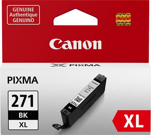 Canon - CLI-271XL High-Yield Ink Cartridge - Black - Larger Front
